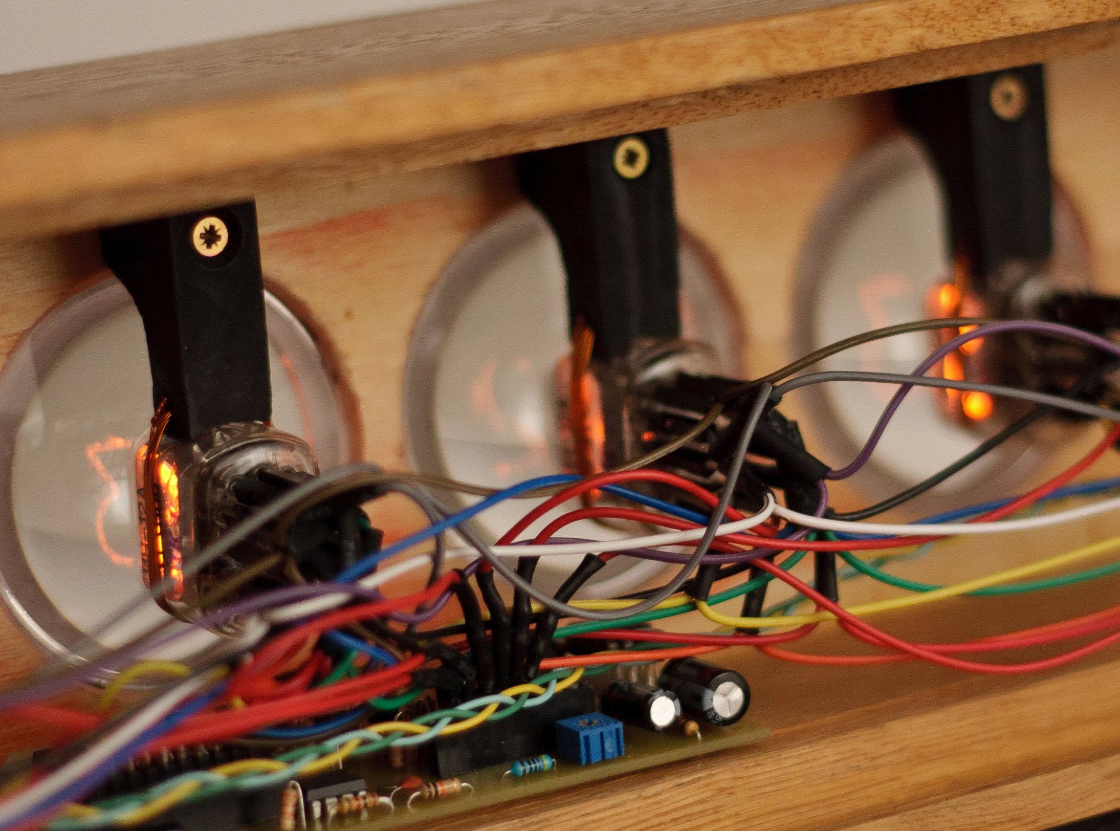 Huge Wood Nixie Clock 27 Steps (with Pictures) Instructables