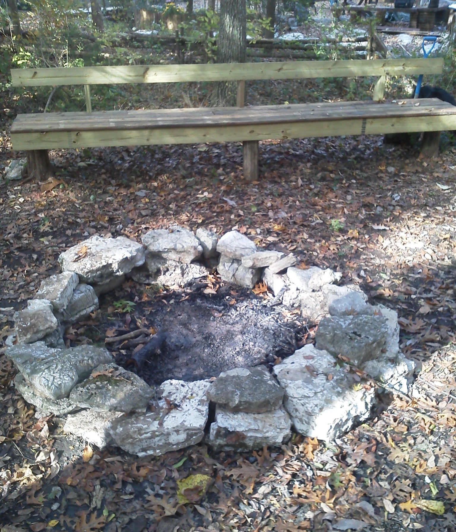 Bench for Fire Pit 7 Steps Instructables