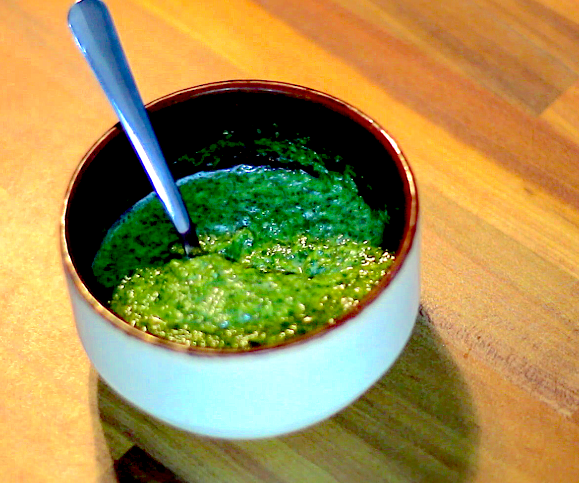 Green Parsley Sauce | How to Make | Cooking With Benji
