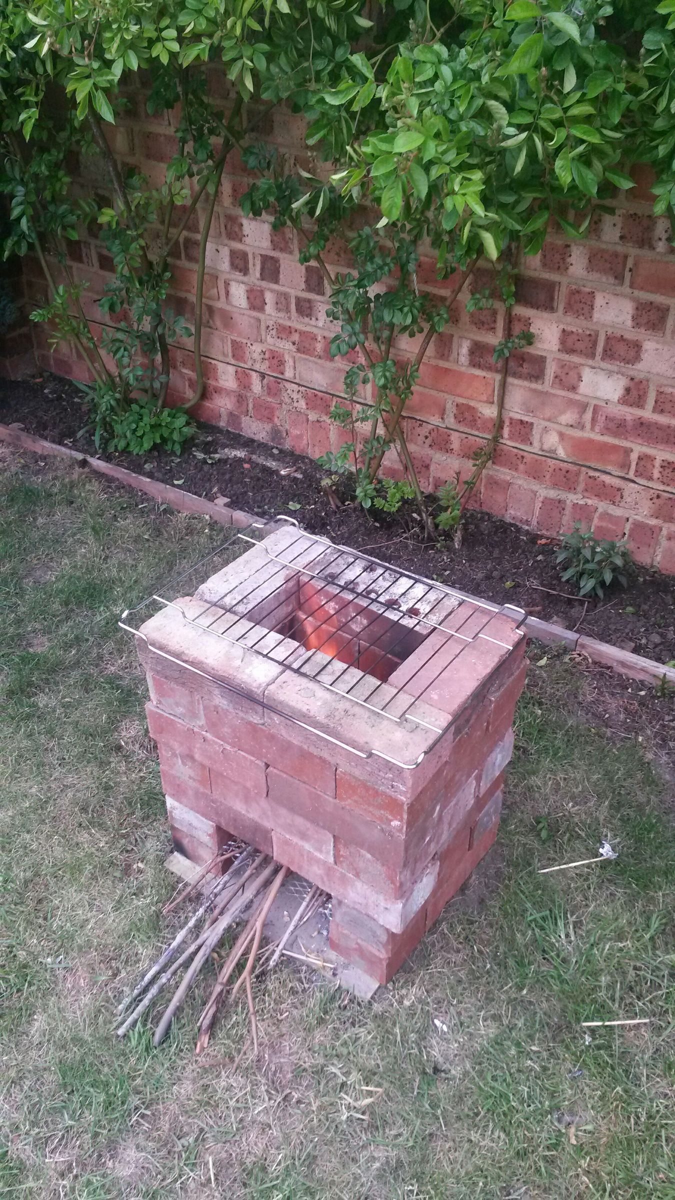 Brick Wide Rocket Stove 9 Steps Instructables