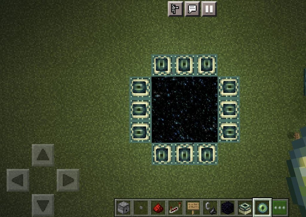 How To Make A Minecraft End Portal 5 Steps Instructables