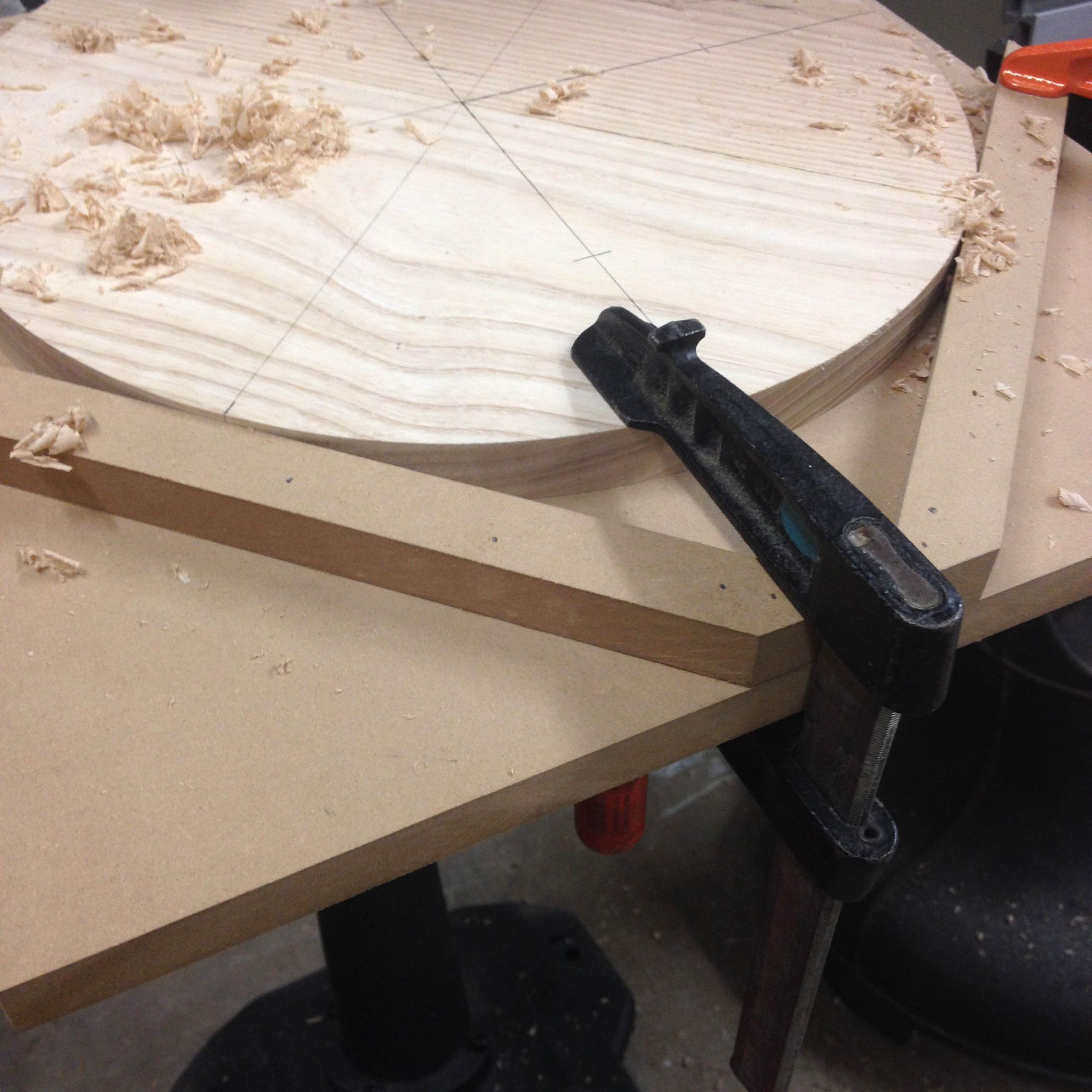 Easy Angled Mortises on the Drill Press (Attaching Round Legs at an