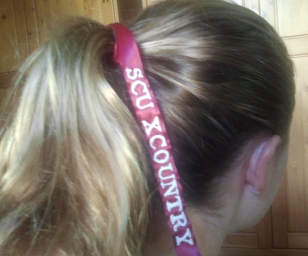 Embroidered Hair Ribbons