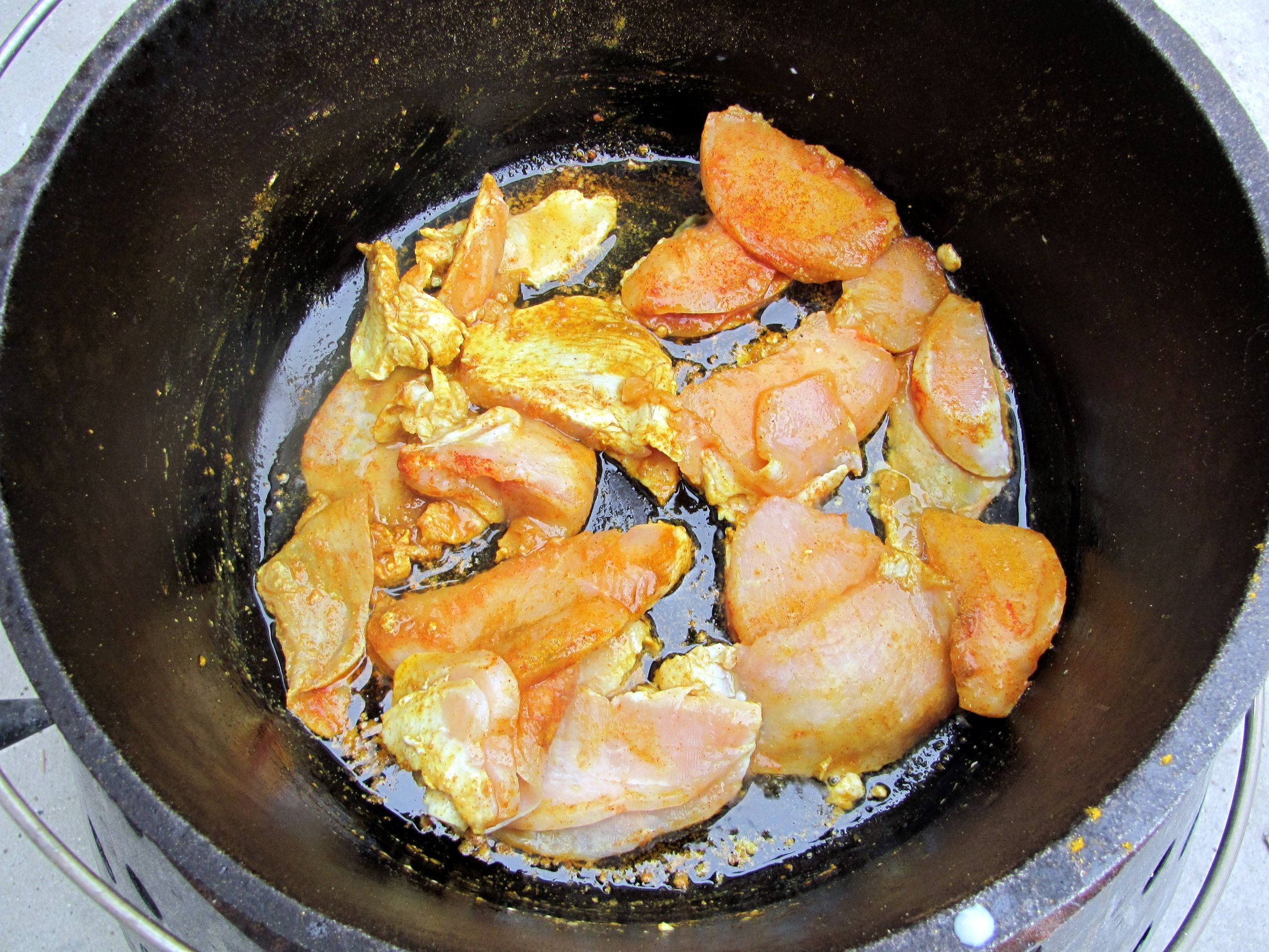 Dutch Oven Thai Curry Noodles 10 Steps Instructables