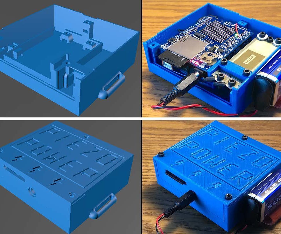 Piezo Power Wearable Energy Harvester 3 Steps Instructables