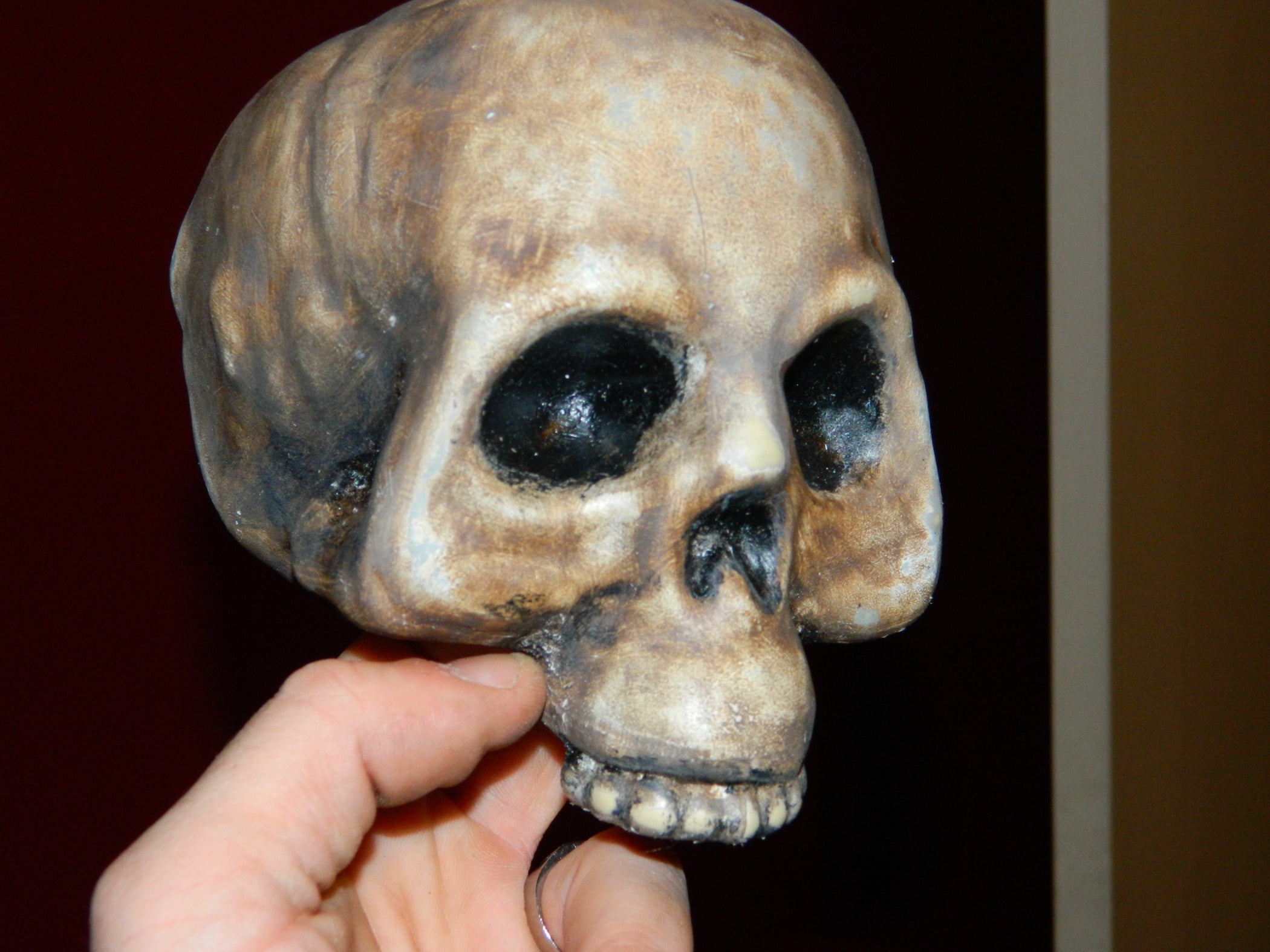 Transform Cheap Dollar Store Plastic Skulls Into High Quality