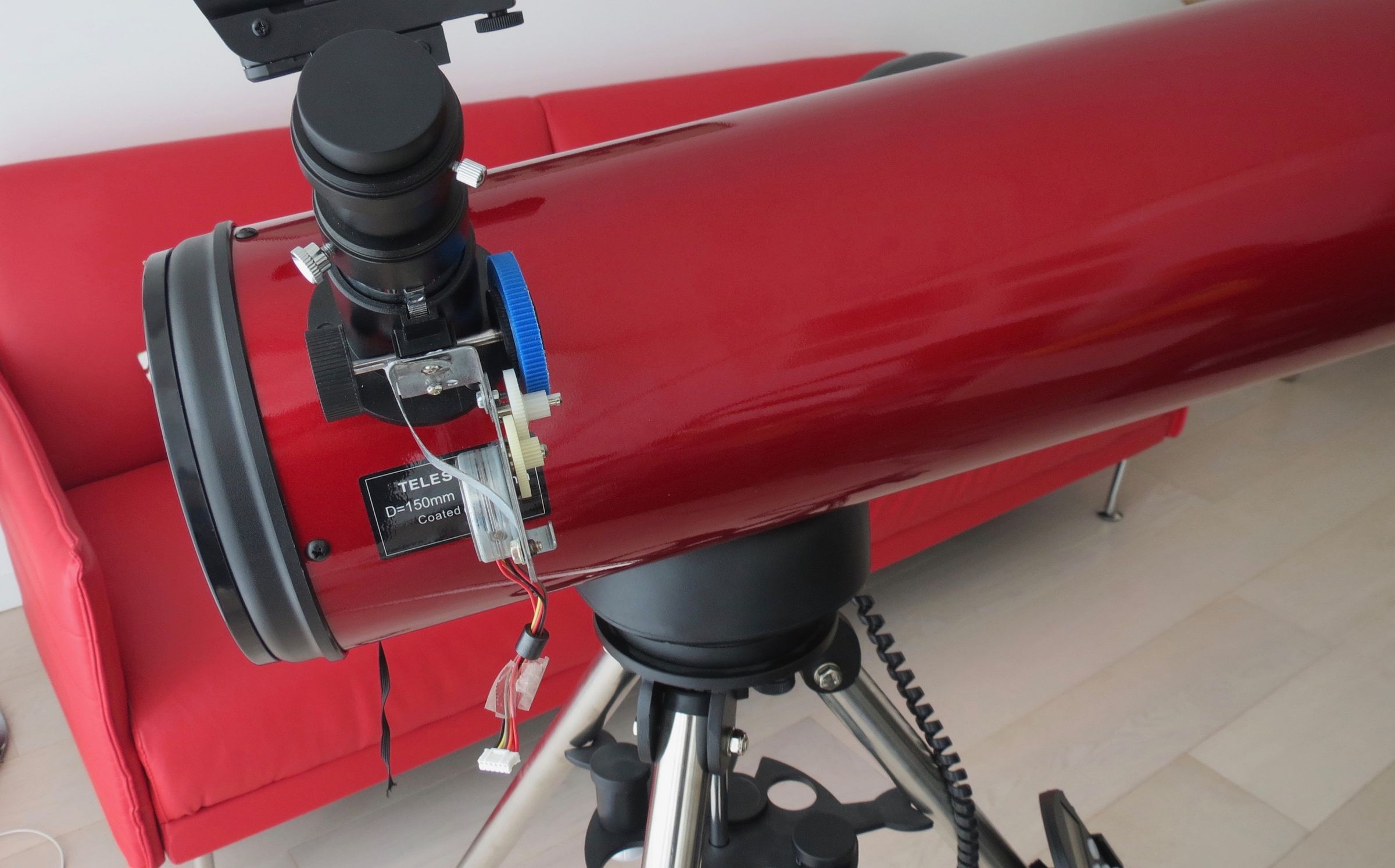 Nunchuck Controlled Telescope Focuser 6 Steps (with Pictures