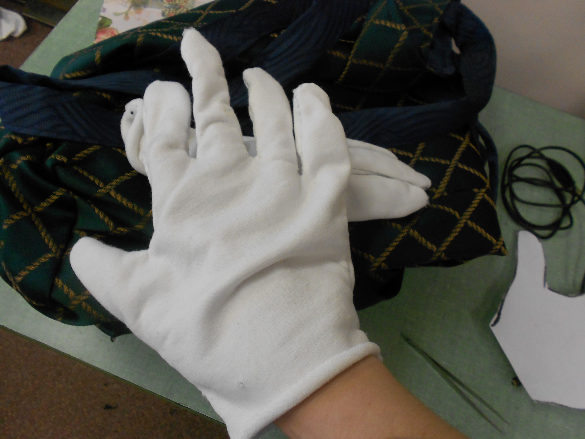 HowtoMake Cotton Gloves 7 Steps Instructables