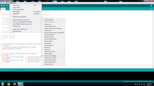 How to Program Arduino Pro Mini Using Arduino UNO. : 4 Steps ...