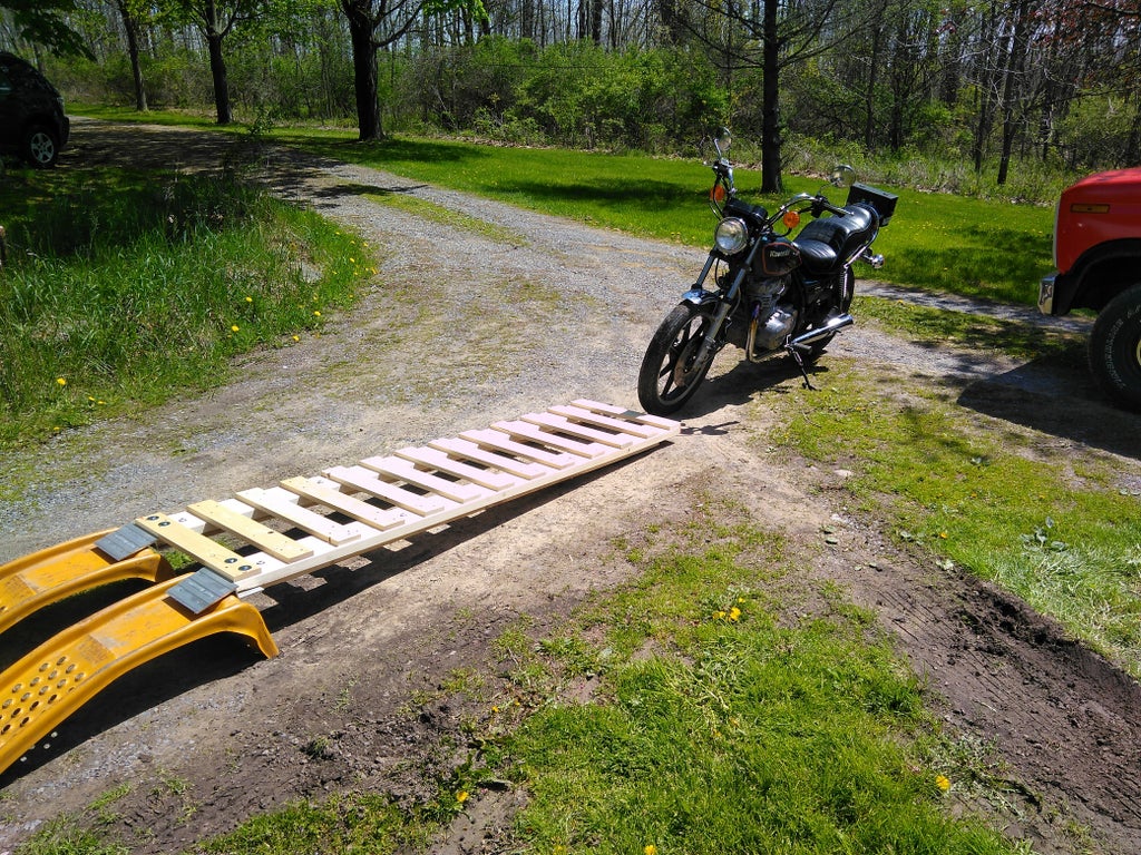 $70 Wide Motorcycle Ramp : 9 Steps (With Pictures) - Instructables