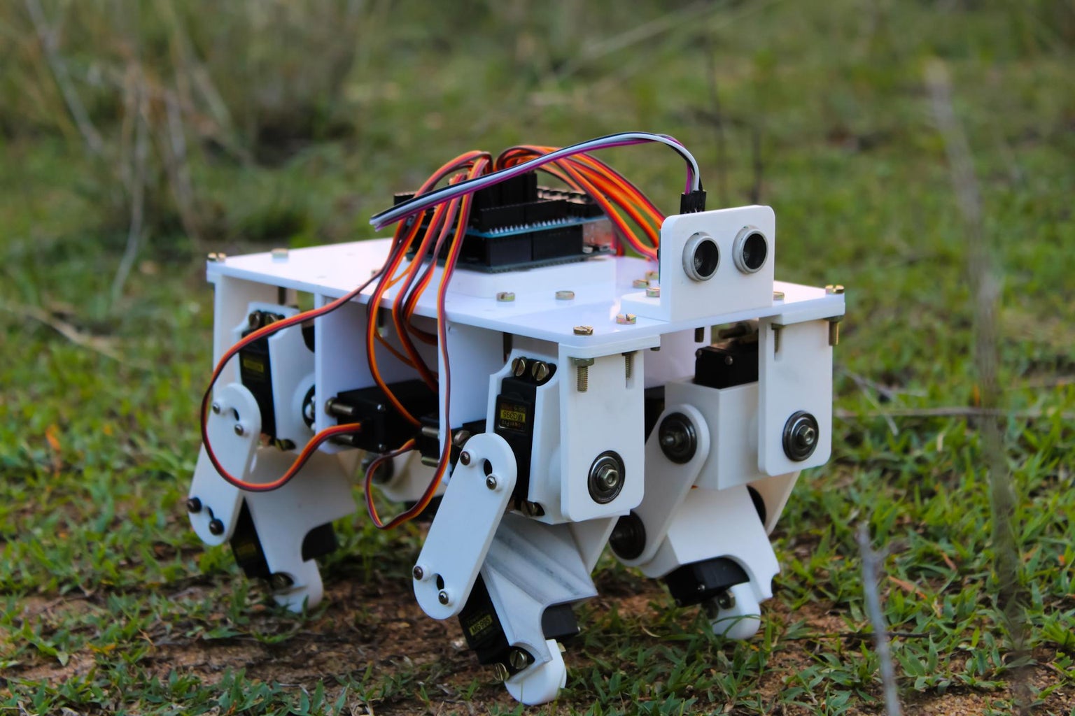 3D Printed Arduino Powered Quadruped Robot : 13 Steps (with Pictures ...
