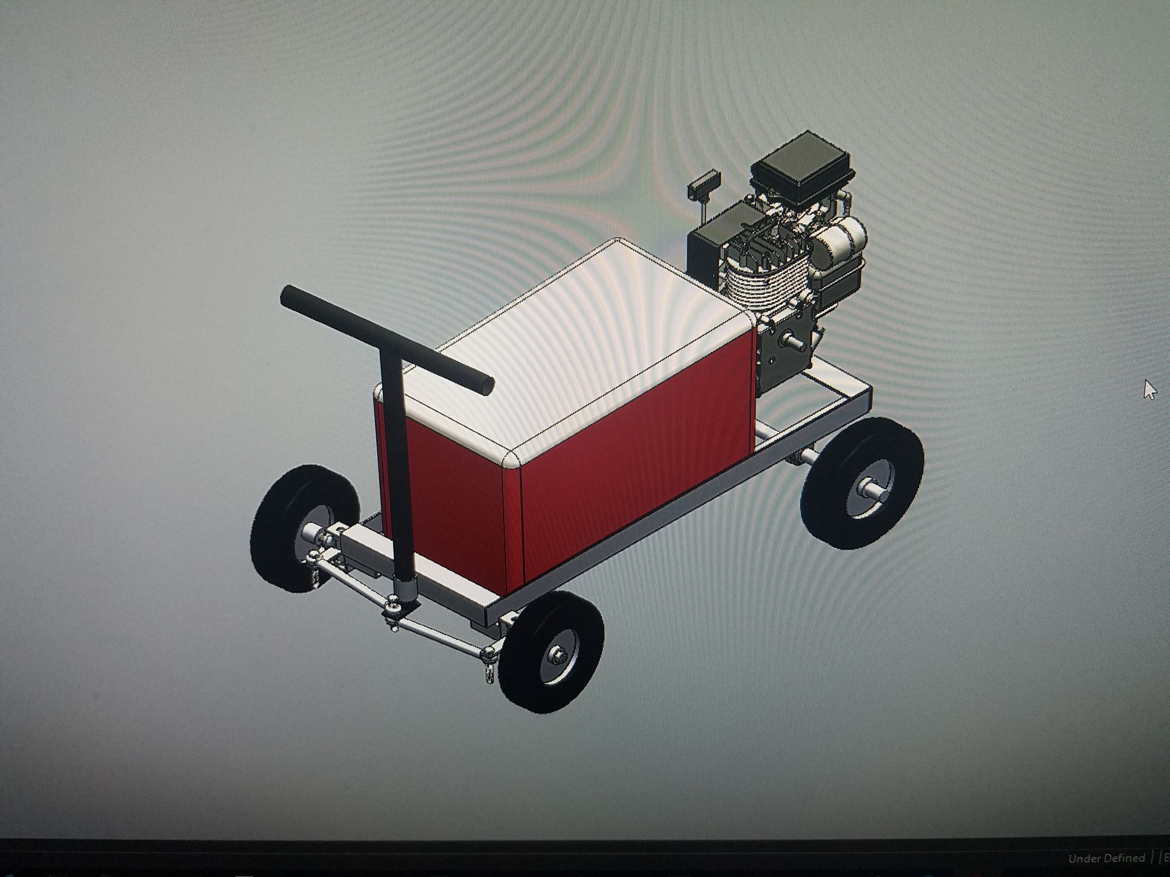 DIY Gas Powered Cooler Kart 9 Steps Instructables