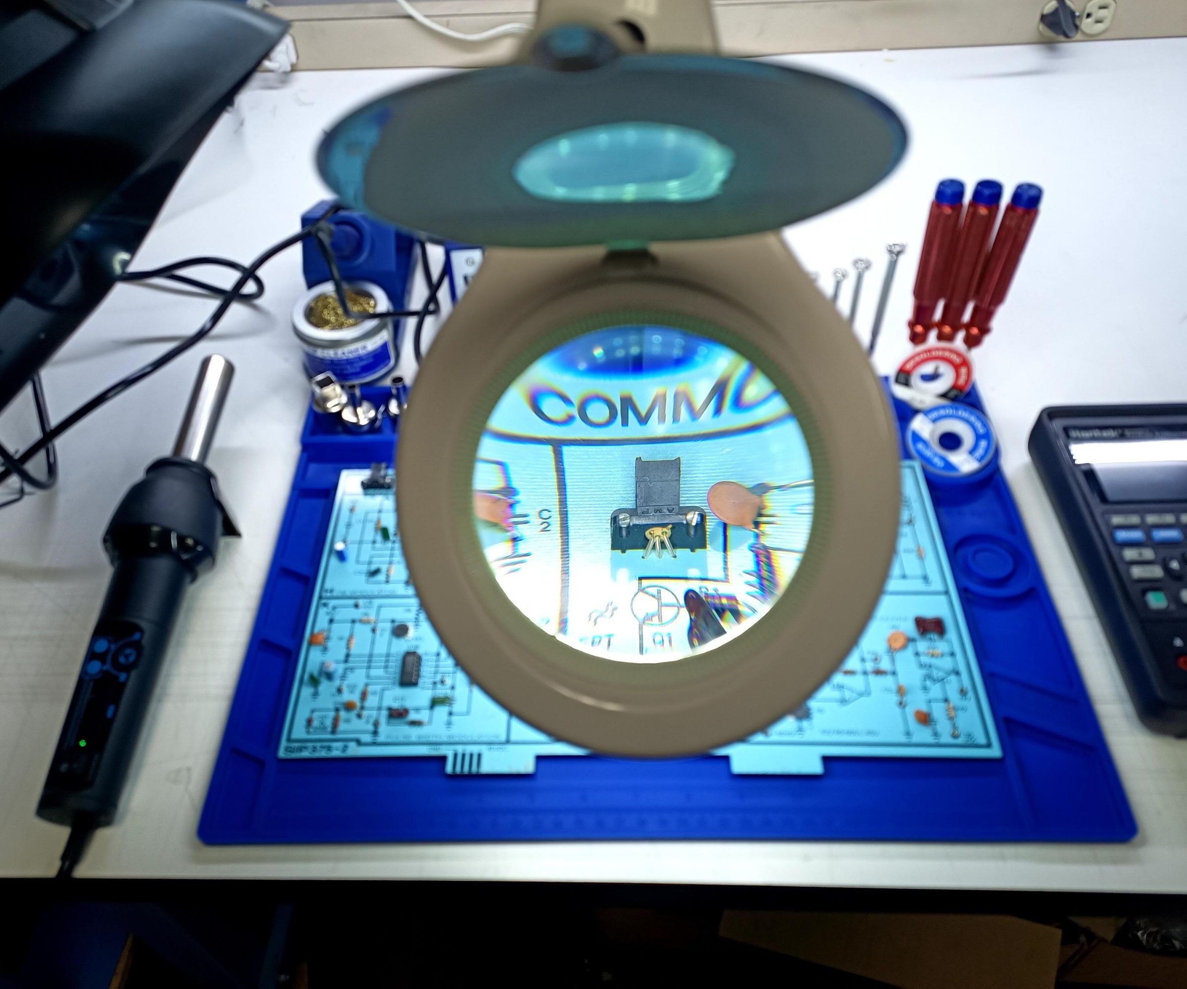 Basic Indoor Soldering Station Setup 