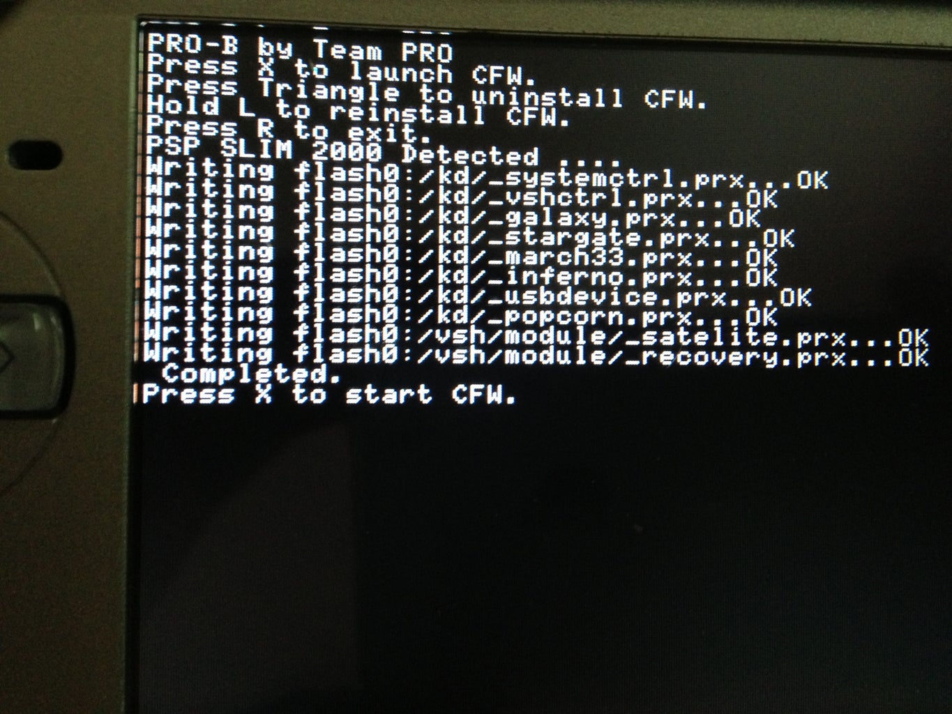 Installing Custom Firmware On A Psp 9 Steps Instructables Installing Custom Firmware On A Psp 9 Steps Instructables
