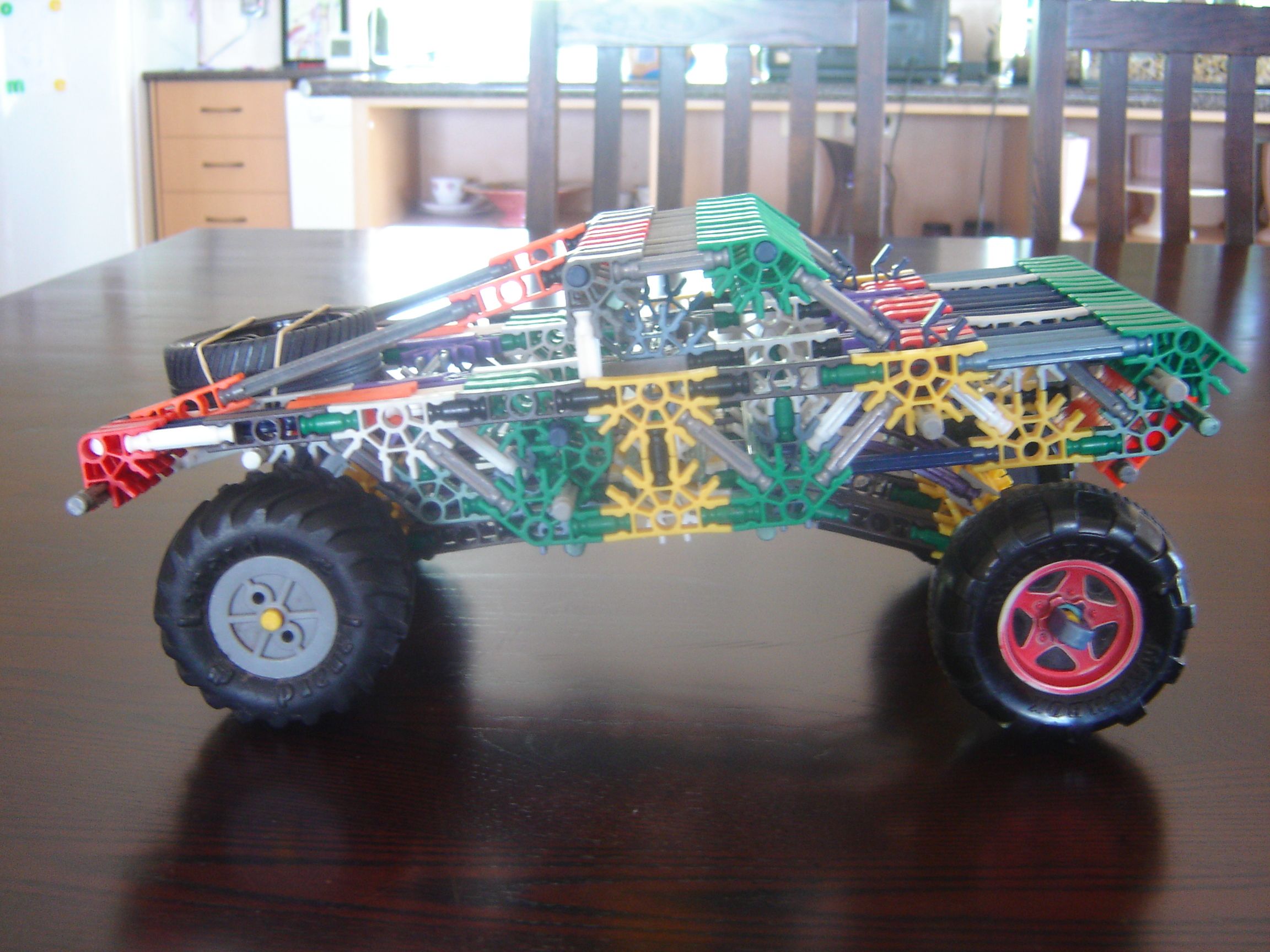 Knex Truck With Motor 7 Steps Instructables