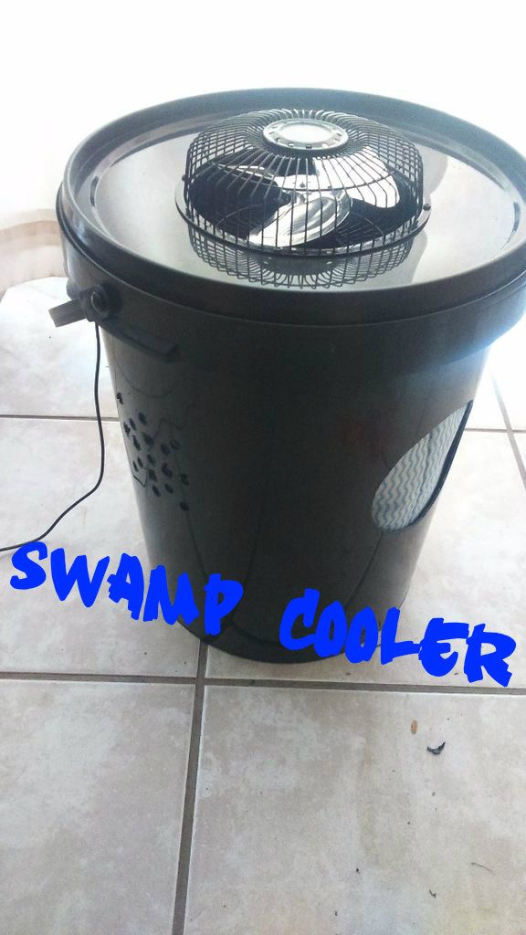 diy bucket swamp cooler