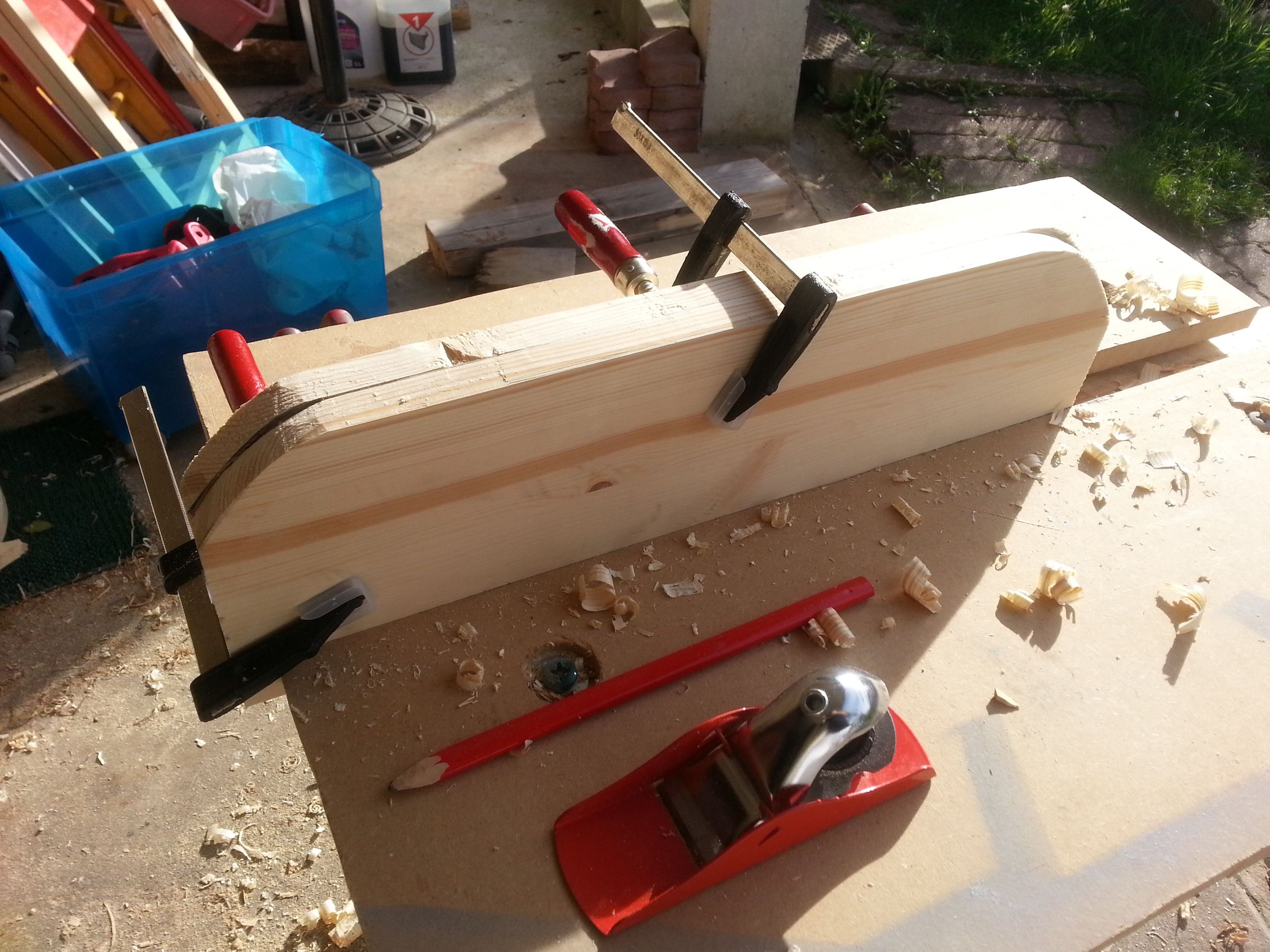 staircase 2 steps for child for my writing desk photo v.1 DIY Project DIY Project Image