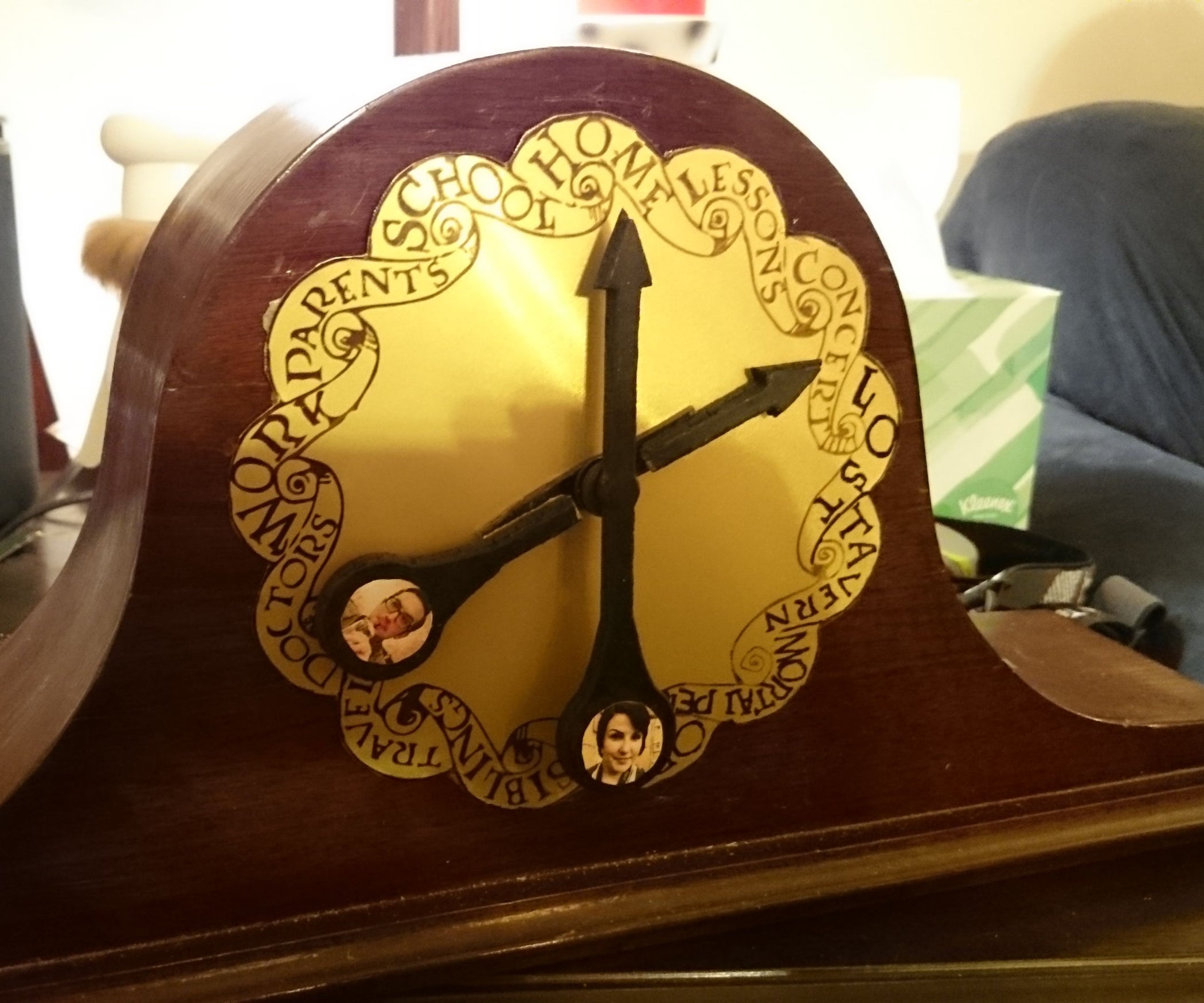 Build Your Own "Weasley" Location Clock! 14 Steps (with Pictures