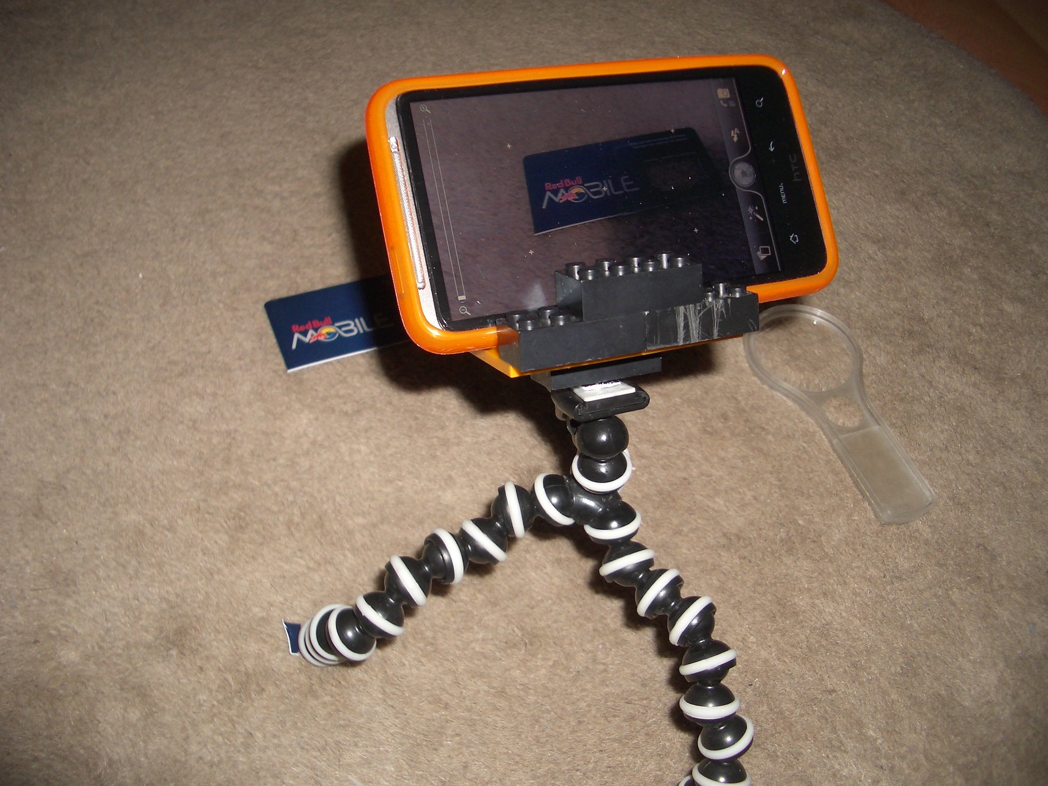 DIY Smartphone Lego Tripod 5 Steps Instructables