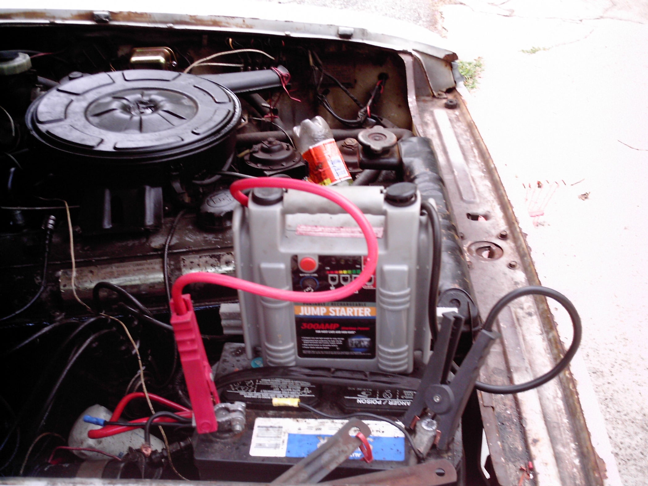 Jump a Dead Car Battery 6 Steps Instructables