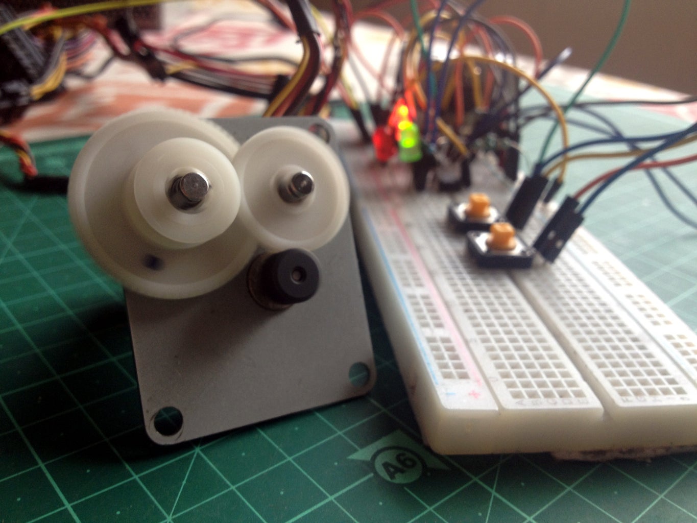 Stepper Motor Speed and Direction Control Without a Microcontroller : 6 ... Circuit Diagram