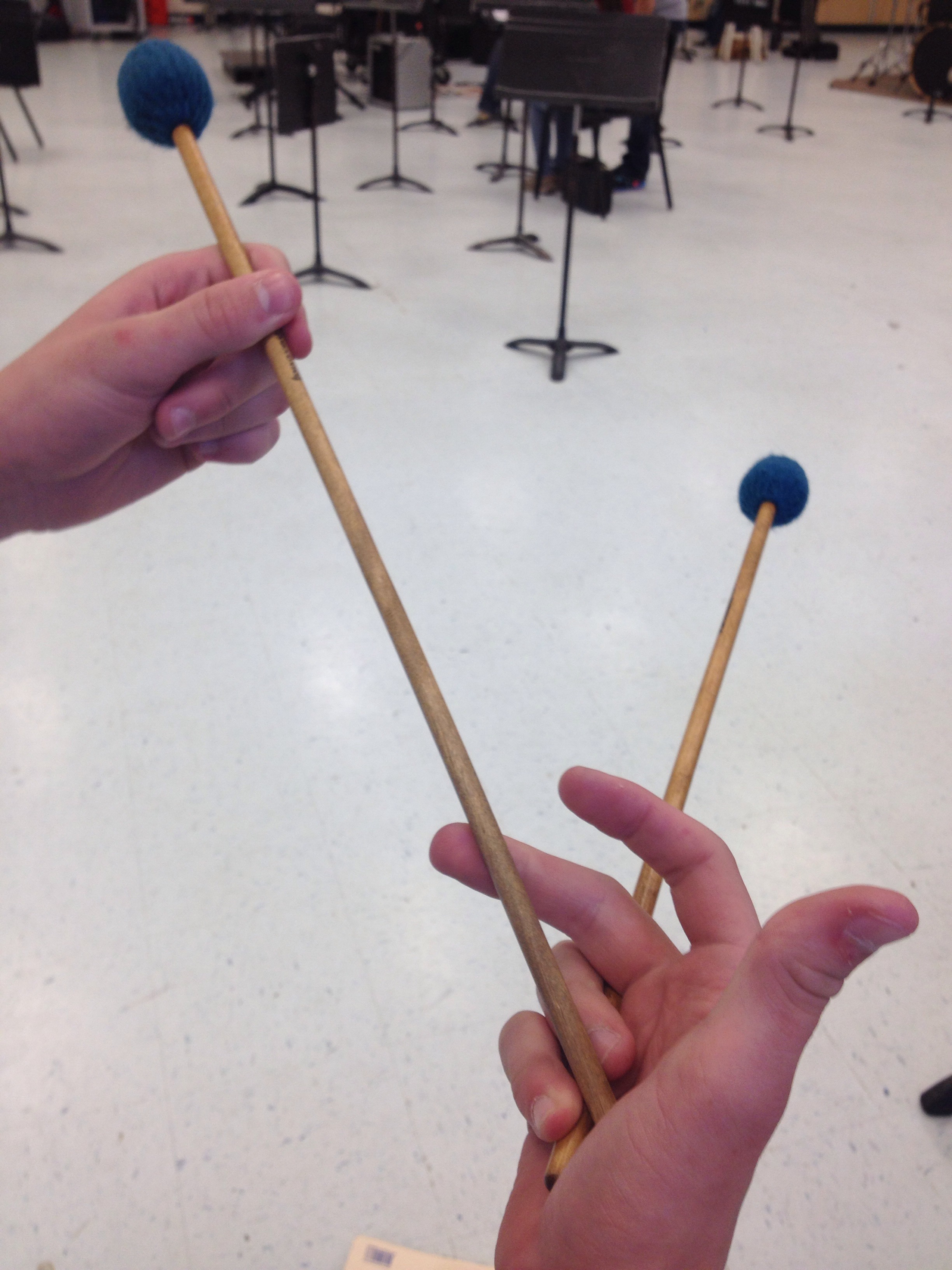How to Hold Four Mallets Using Stevens Grip 6 Steps Instructables