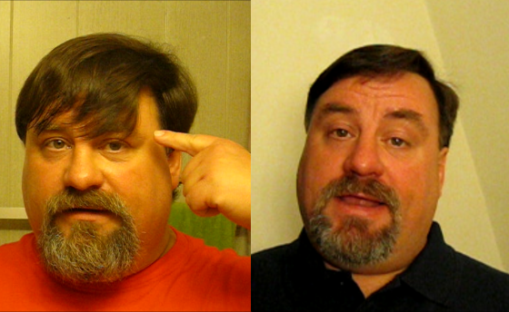 DIY guide for How to cut your own hair - for men with straight hair with step-by-step instructions