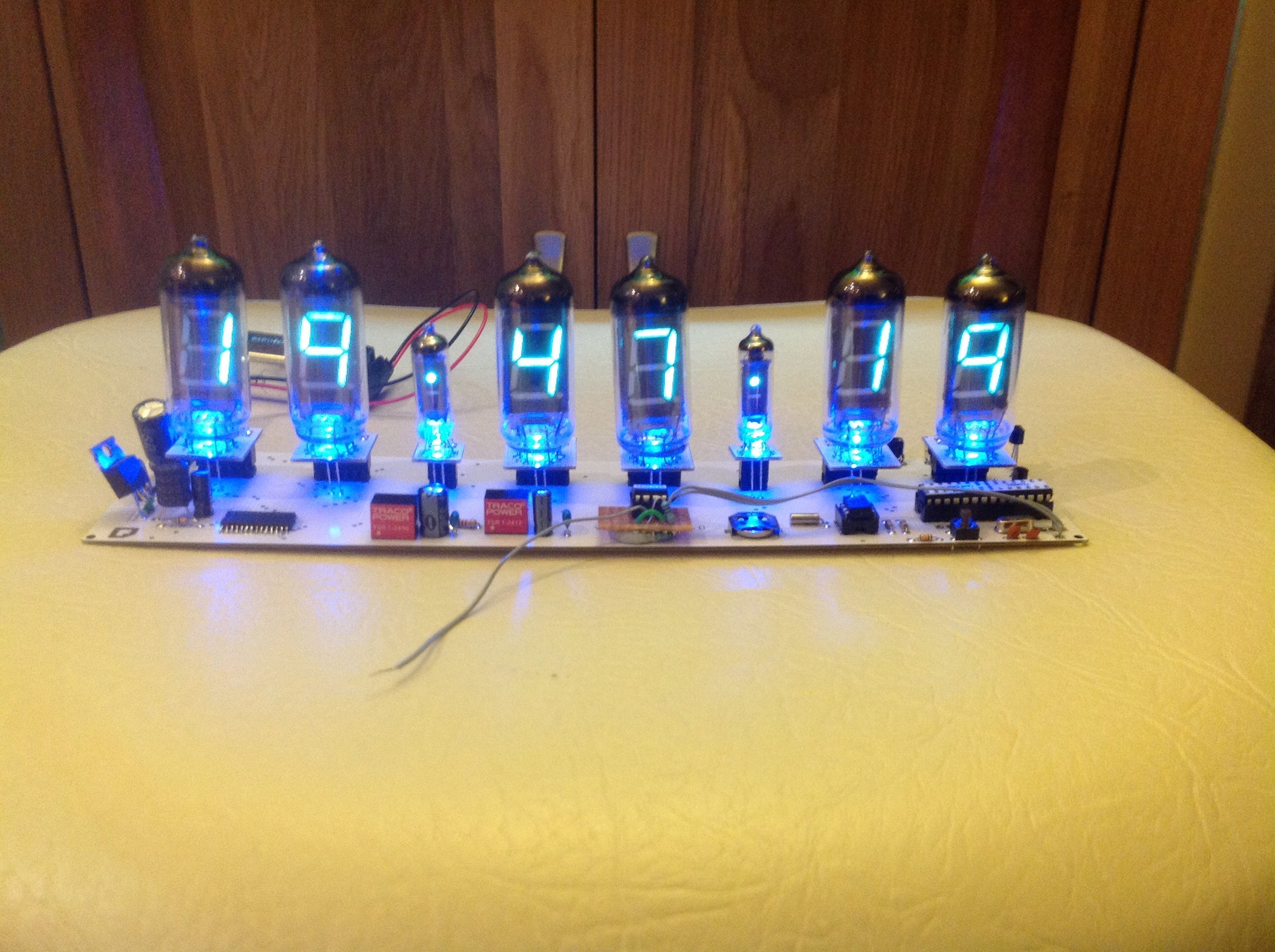 IV11 VFD Clock 7 Steps Instructables