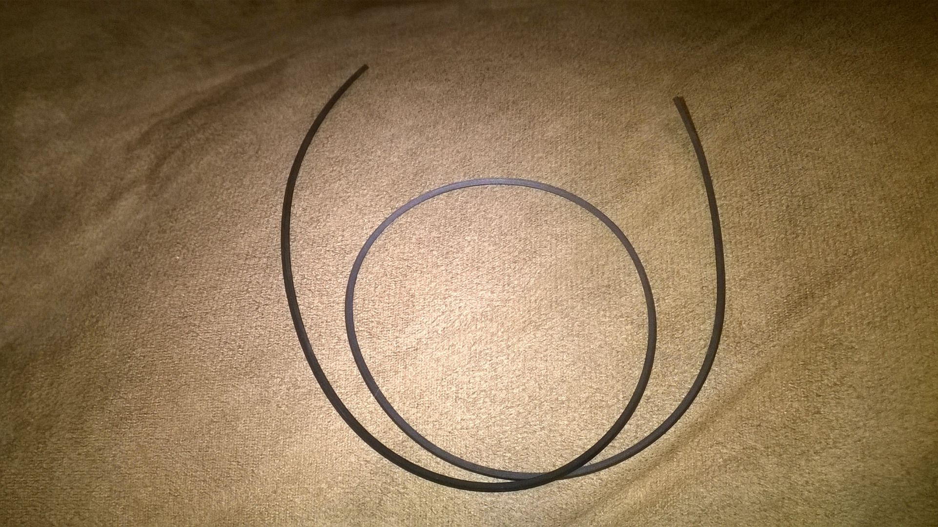 DIY Cassette Deck Drive Belts 3 Steps Instructables