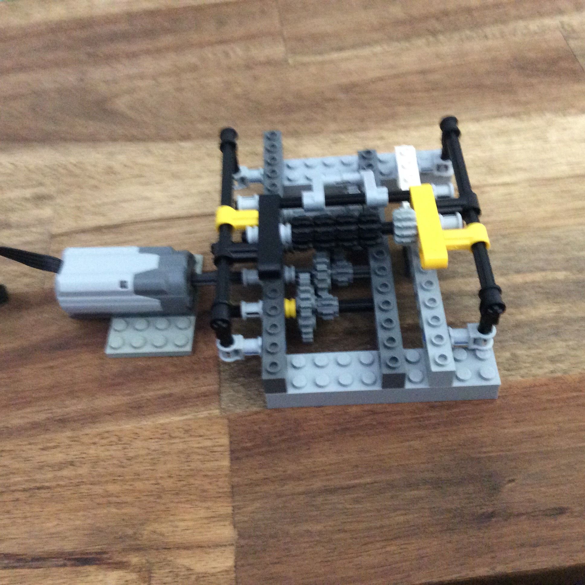 How to Make an Easy Customisable Lego Transmission Part 1 4 Steps Instructables