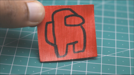 Among Us Game From Cardboard 5 Steps Instructables