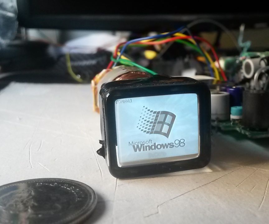 Hacking Camcorder CRT Viewfinders