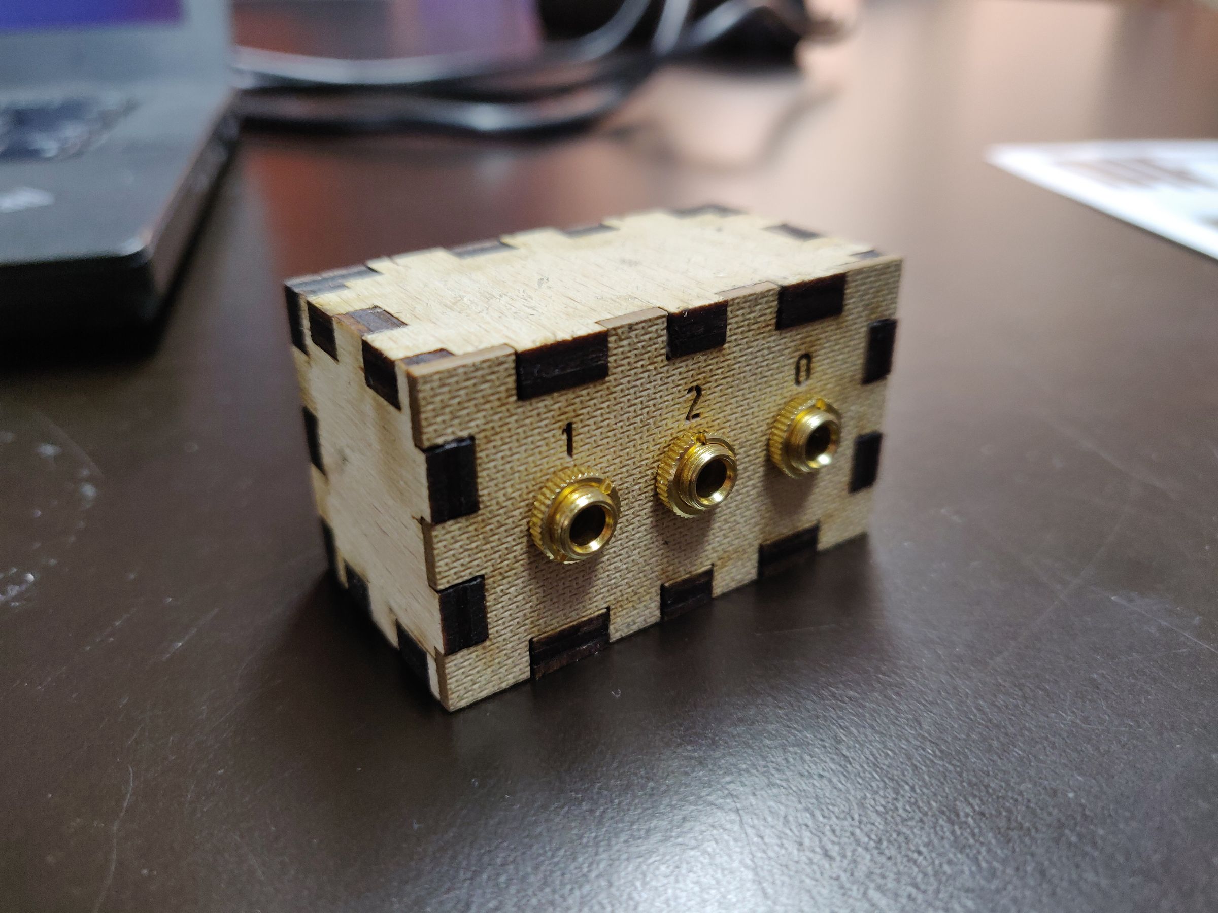 Altoids Tin 1/8" Stereo Mixer