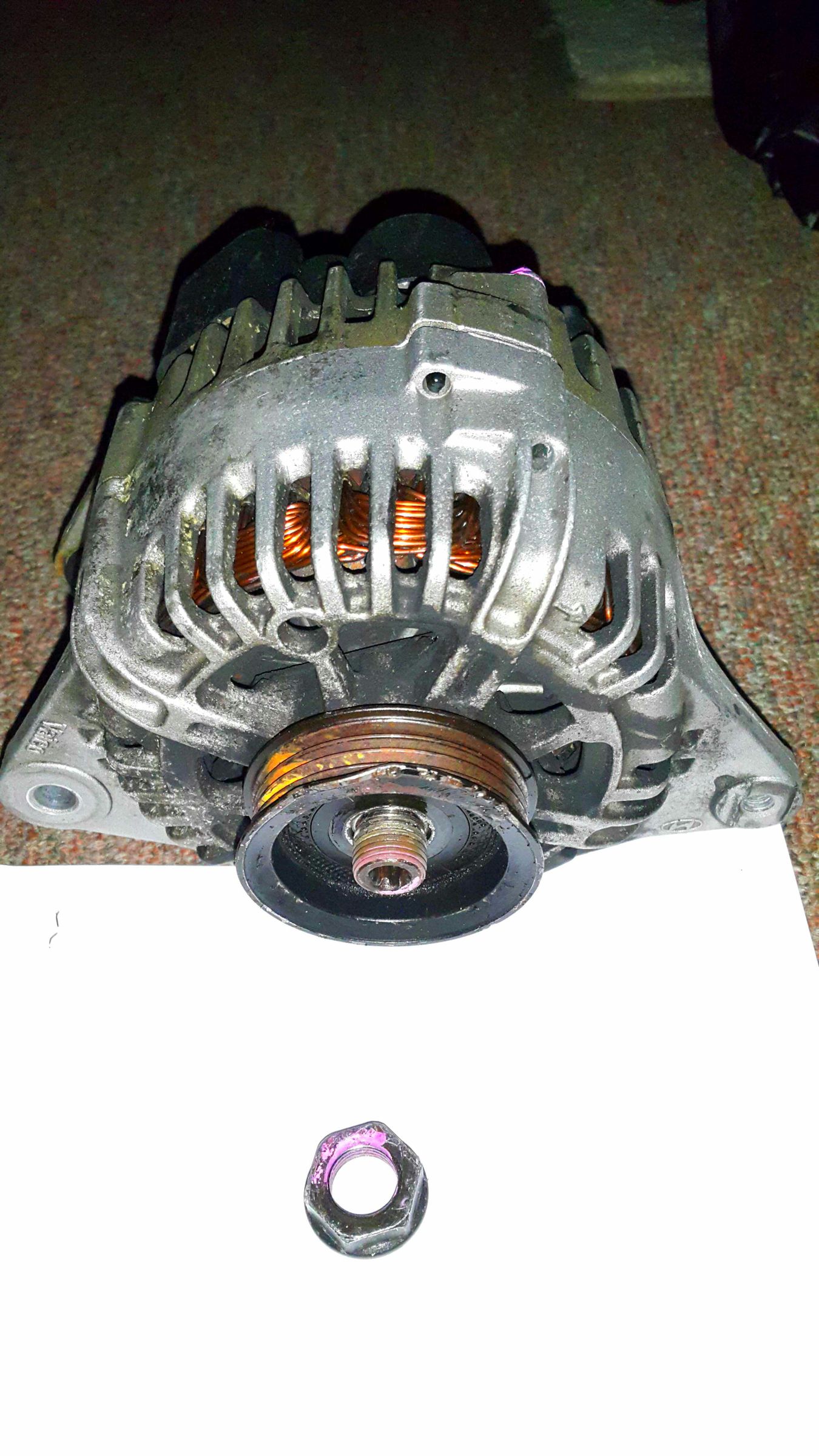 Removing an Alternator Pulley! 4 Steps Instructables