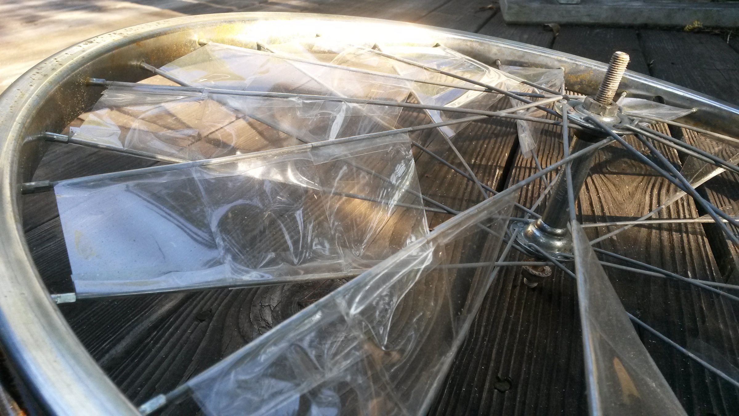 Bicycle Wheel Windmill Instructables