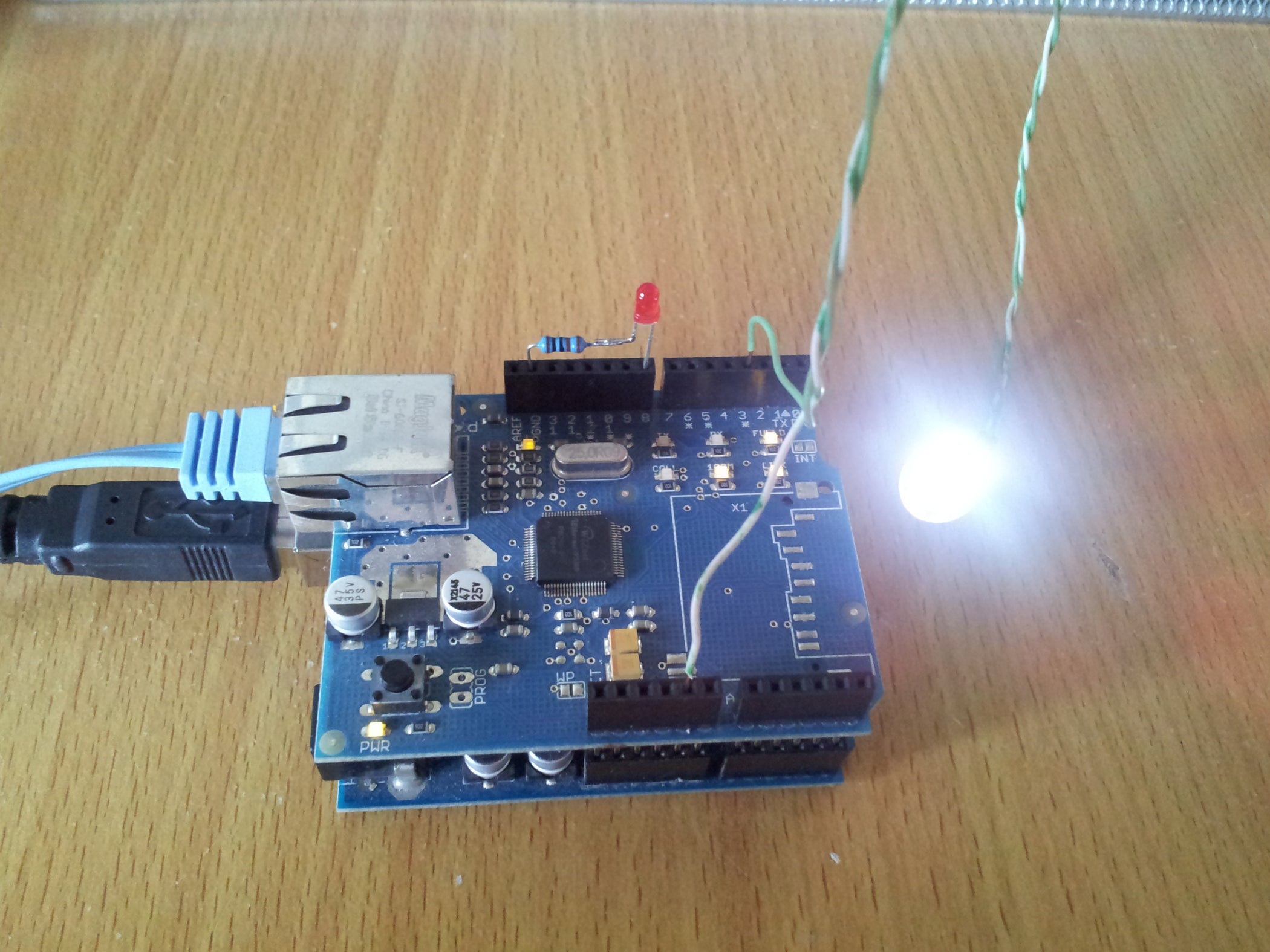 Control an LED Over the Internet Via Arduino With Teleduino : 3 Steps ...