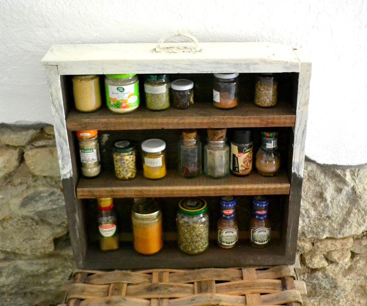•old drawer spice rack• DIY Project DIY Project Image