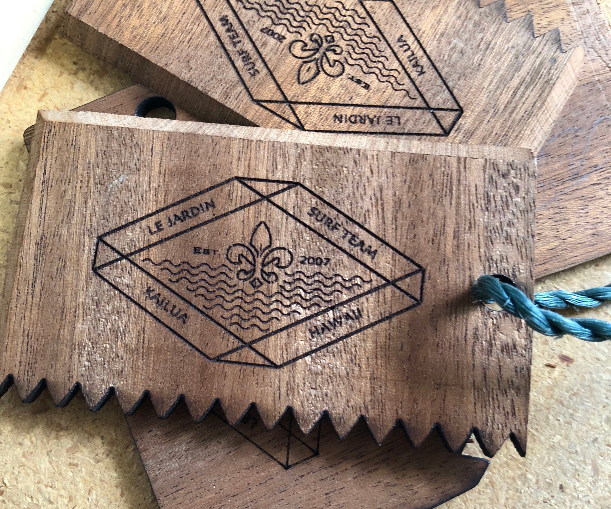 Laser Cut Surfboard Wax Comb 5 Steps Instructables