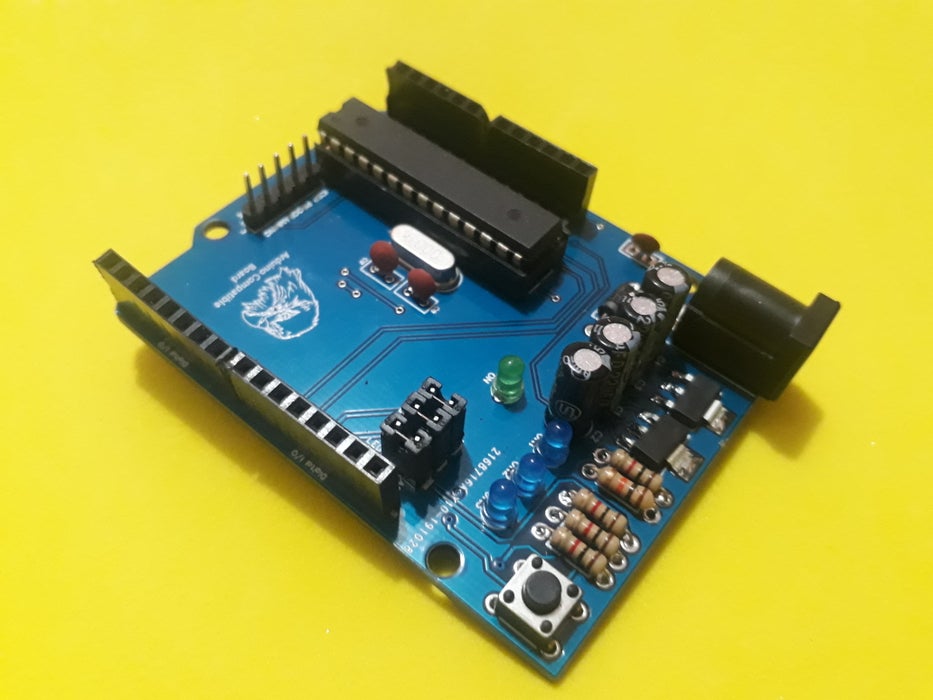 Build your own Arduino Compatible Board - CrackedConsole