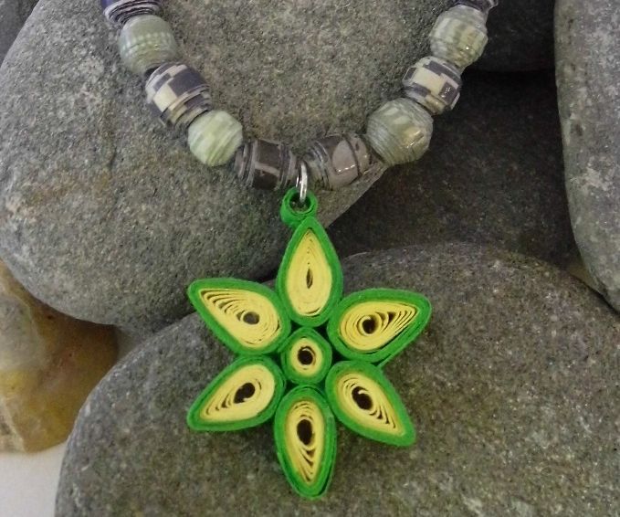 Handmade Paper Necklace 13 Steps (with Pictures) Instructables