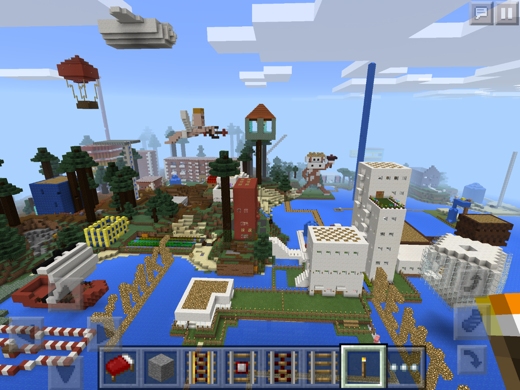 Save The World Minecraft Pe 6 Steps With Pictures Instructables