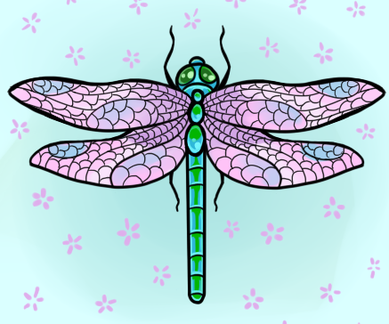 Drawing Dragon Wings 25 How to Draw a Dragonfly : 11 Steps - Instructables