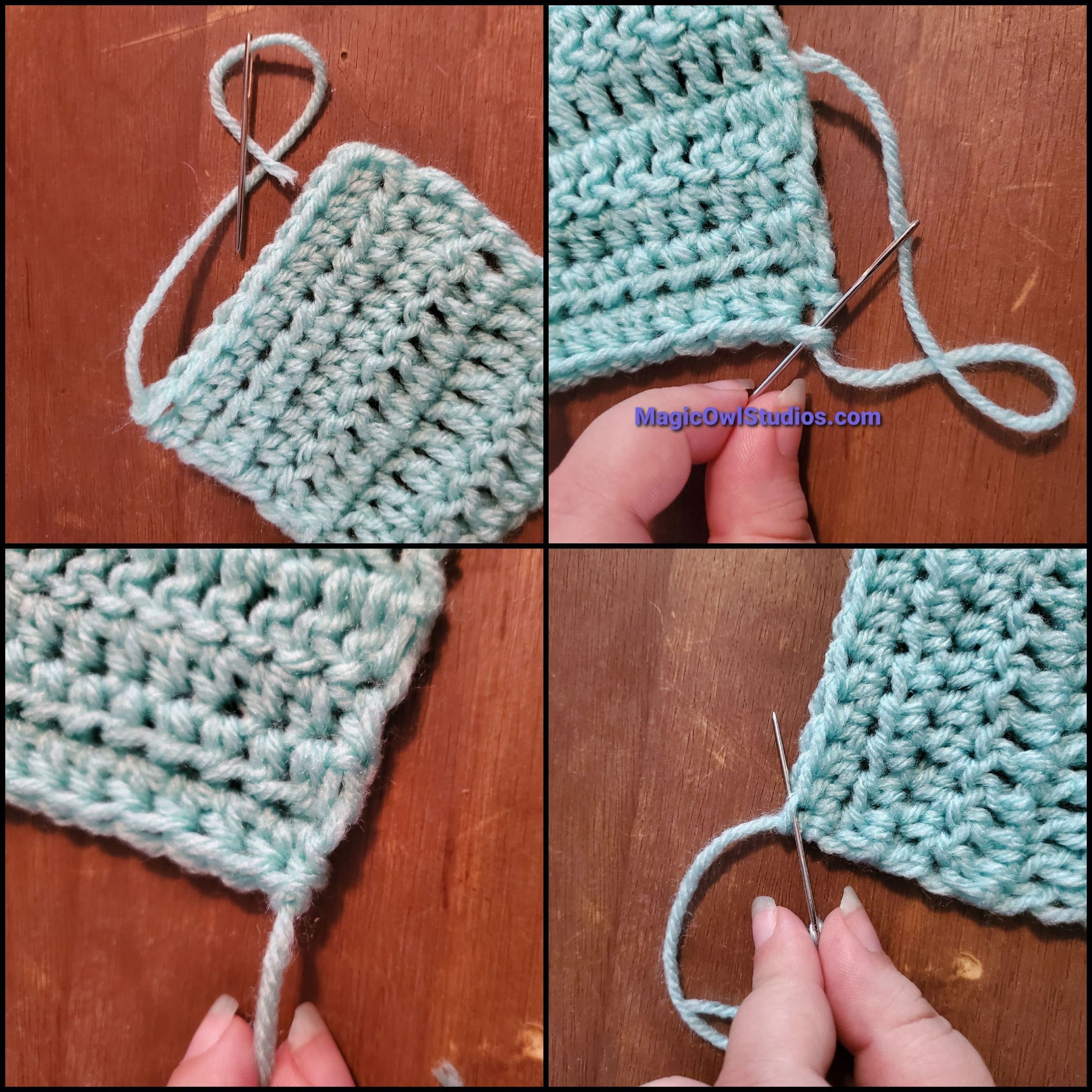 How to Crochet Straight Edges 4 Steps Instructables