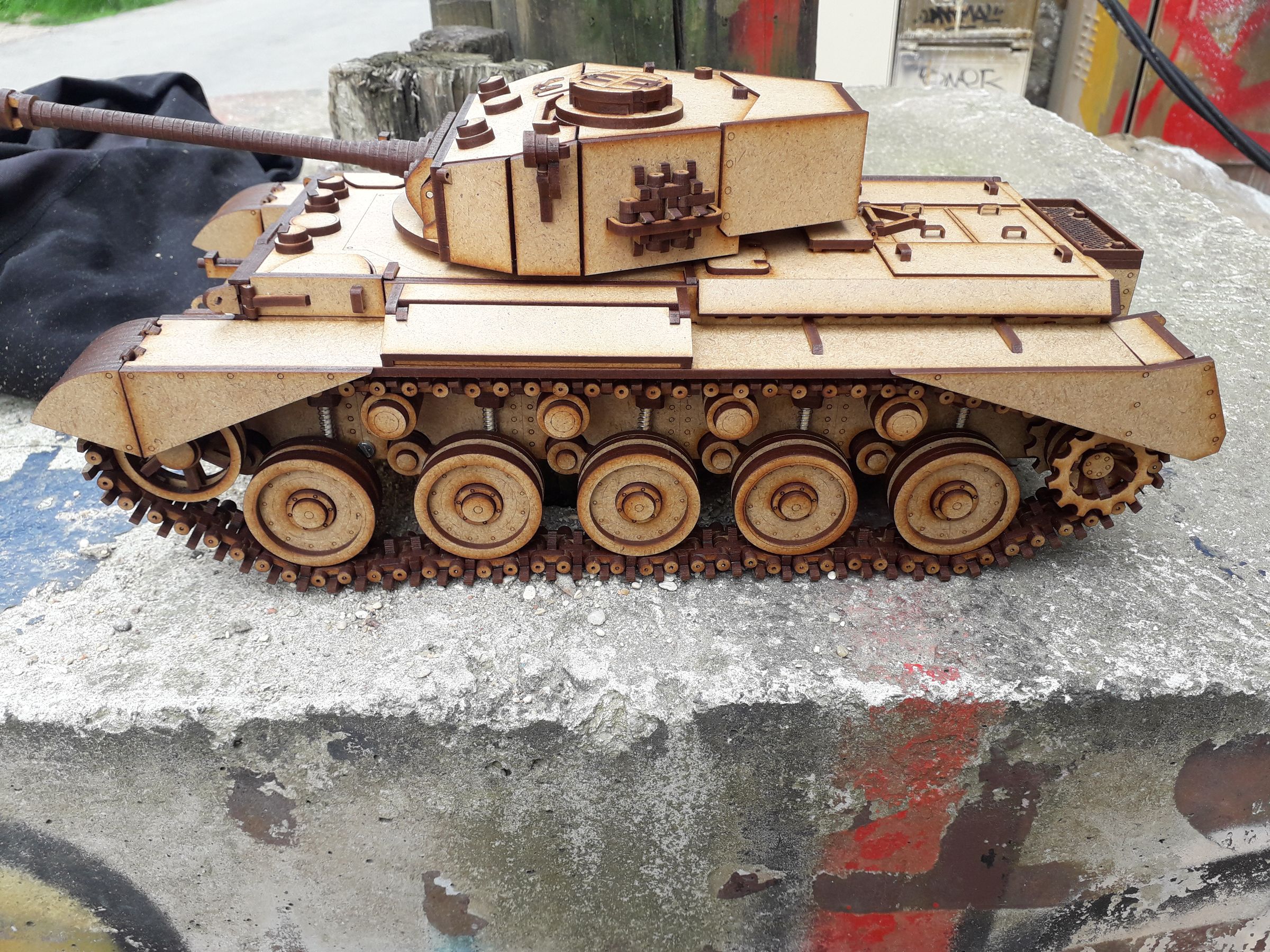 Lasercut RC Comet Tank 26 Steps (with Pictures) Instructables