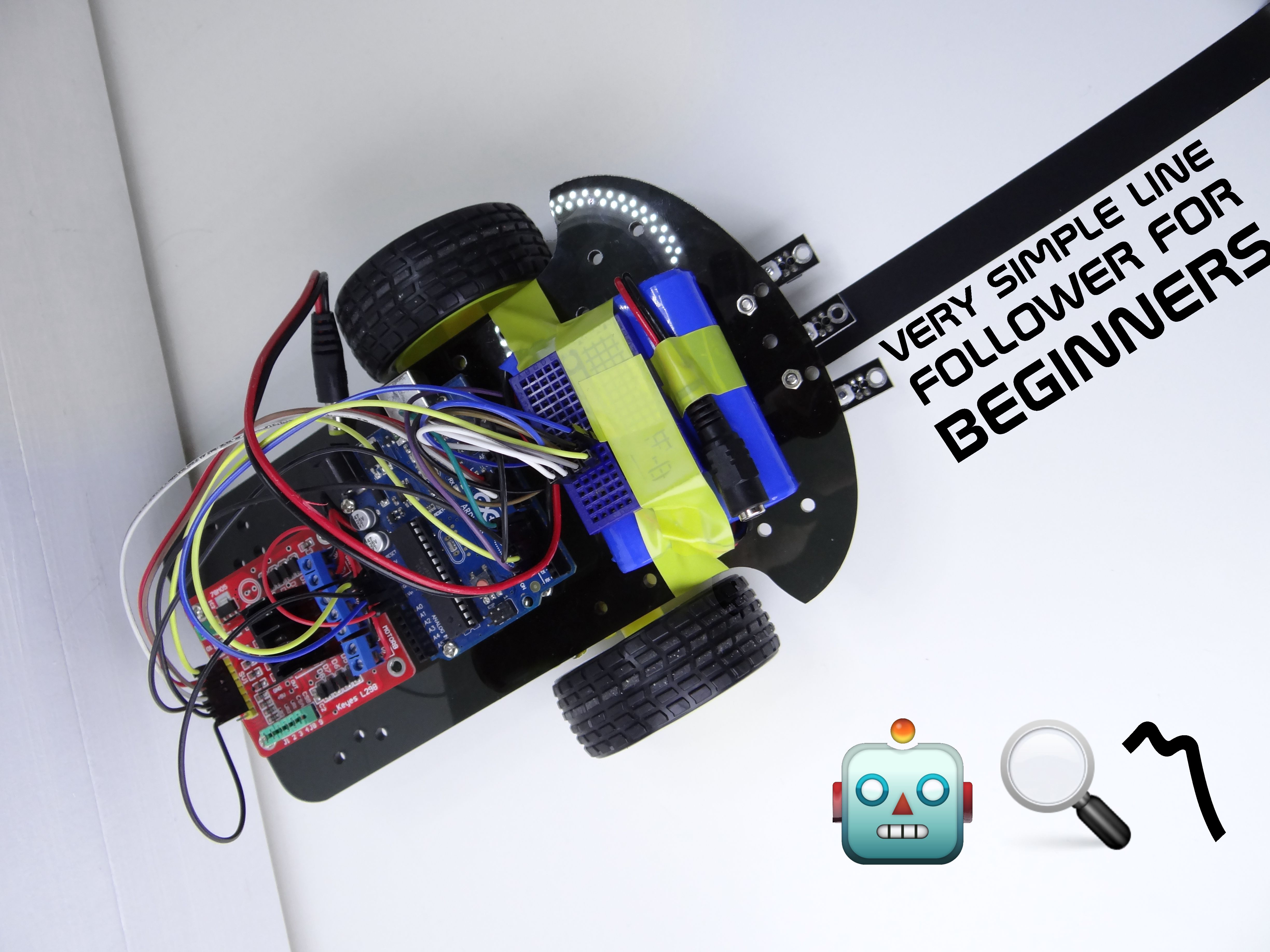line follower robot instructables