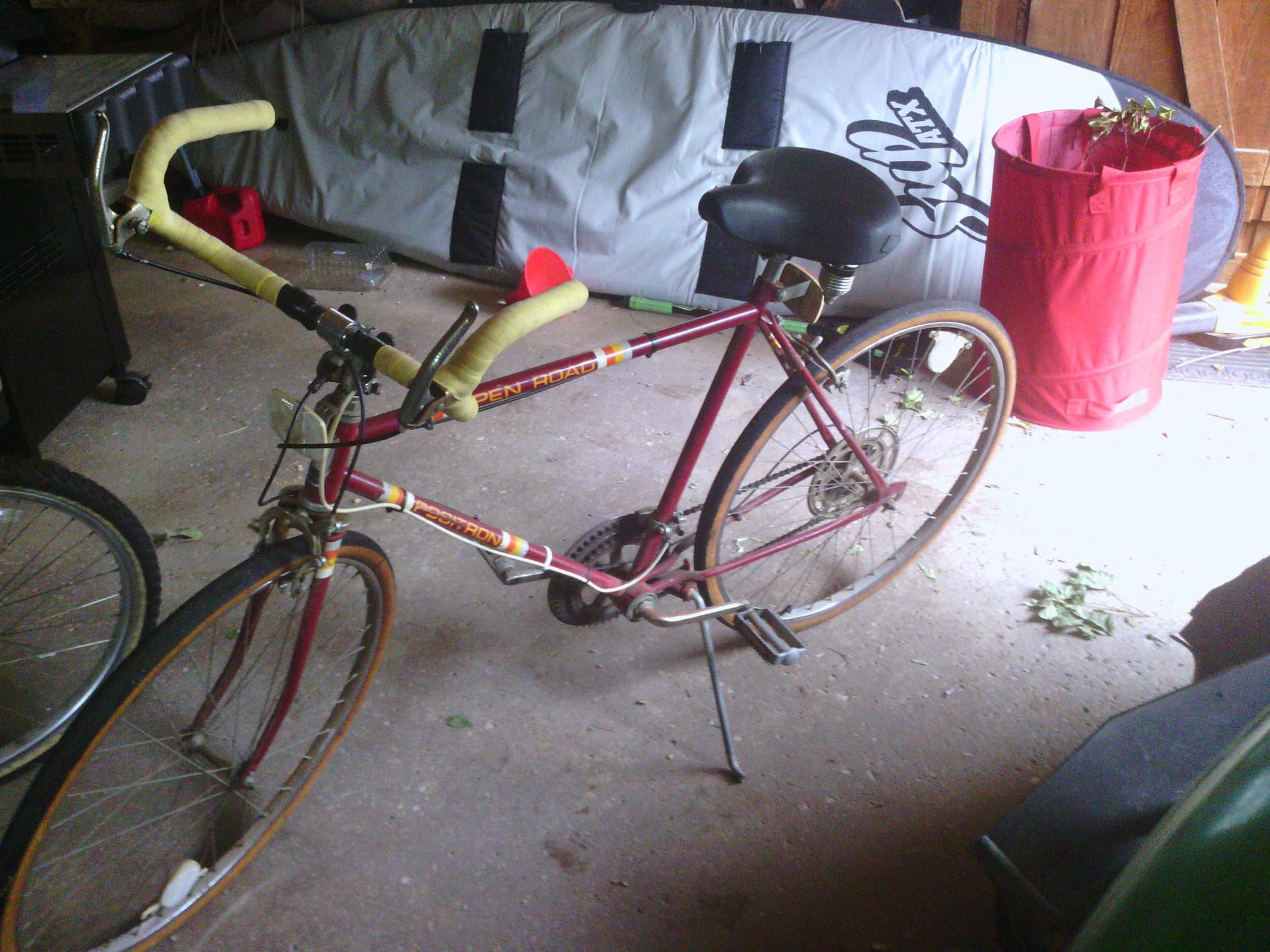 Road Bike Converted to a Comfort Bike Instructables