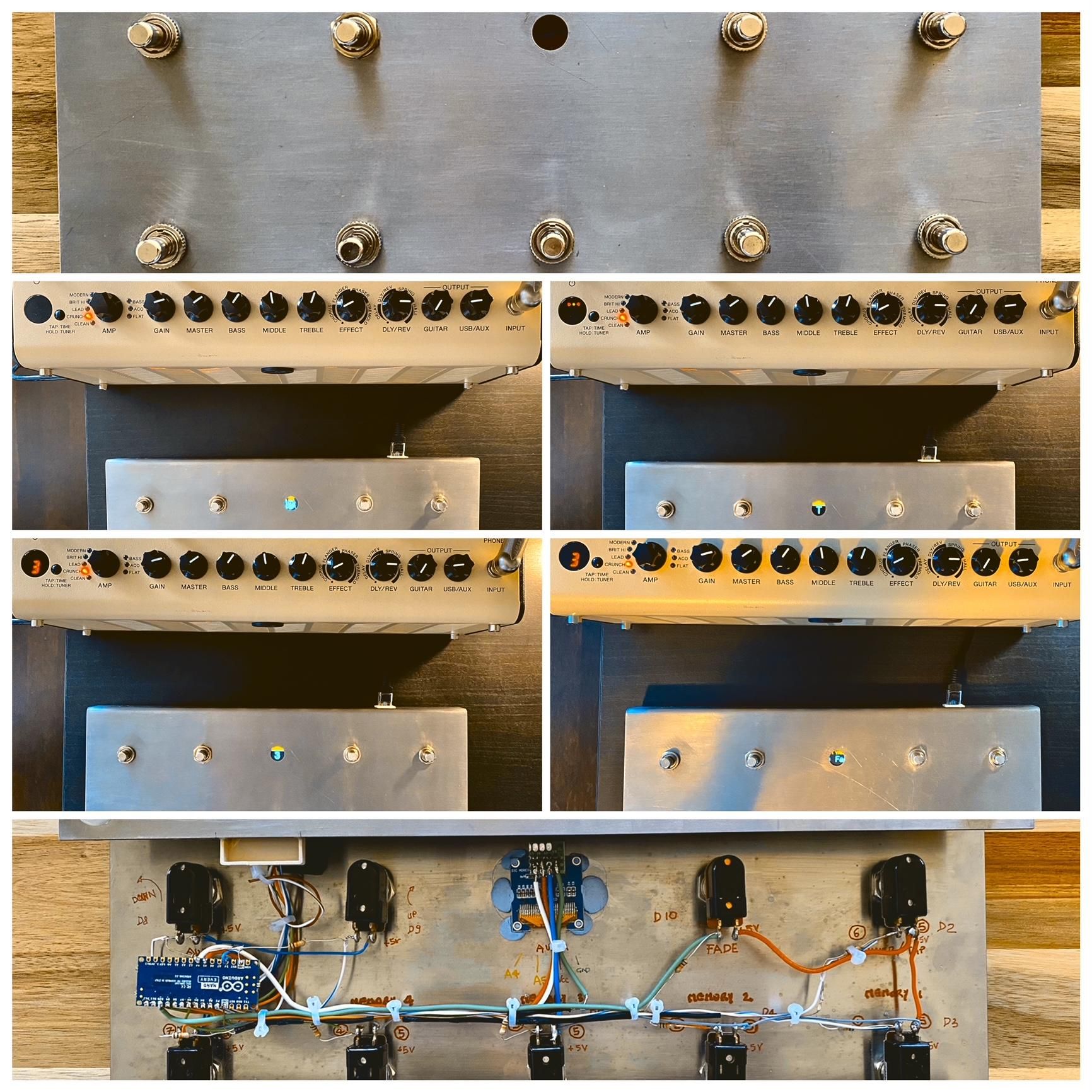 Yamaha THR10 Remote Footswitch Controller With OLED Display (and