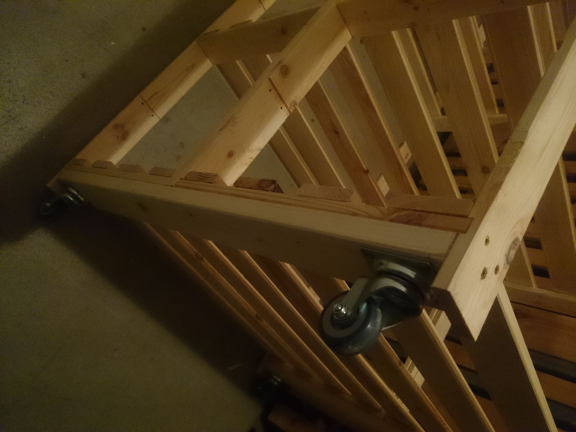 Rolling Storage Shelf Unit 3 Steps Instructables