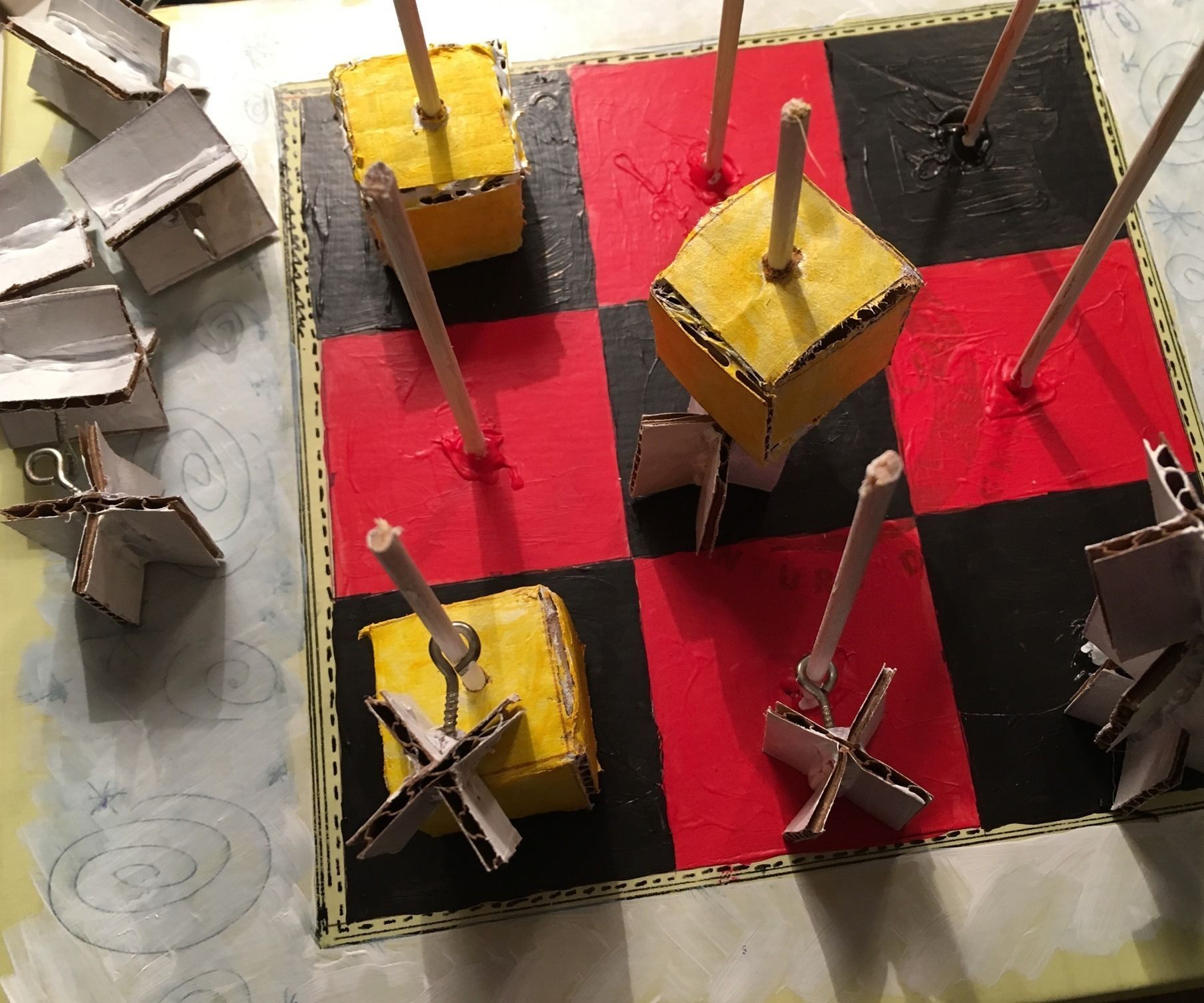 DIY guide for 3D Tic-Tac-Toe Remixed with step-by-step instructions