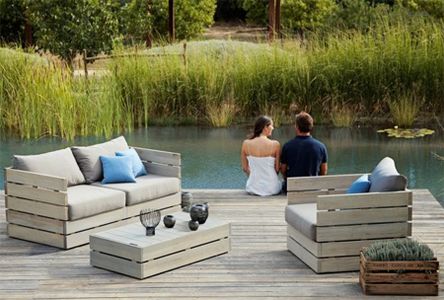 diy outdoor garden furniture 3 steps instructables
